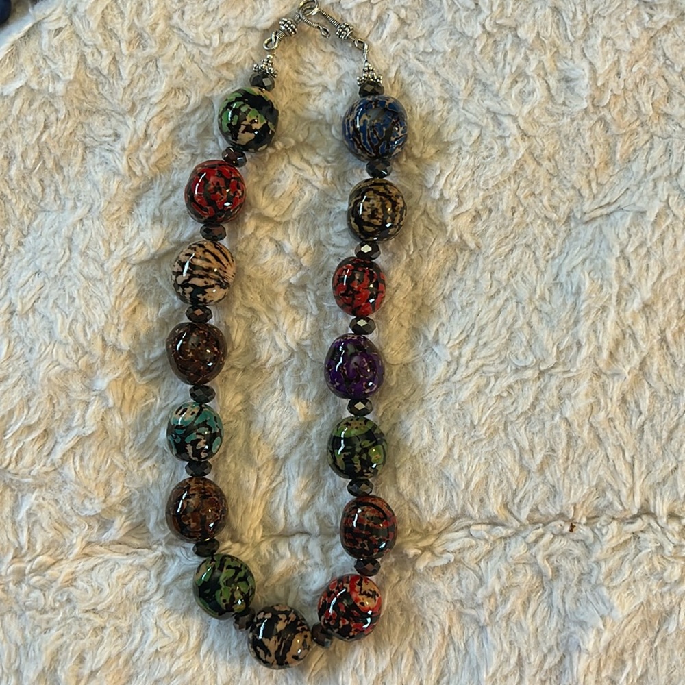 Chunky Beaded Necklace